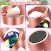 Apqdw Kinetic Spinning Desk Toy, Metal Fidget Spinner Stress ADHD Relief Anti Anxiety Focus Sensory Toy, Portable EDC Gadget, Birthday Gifts for Adults, Rose Gold view 3
