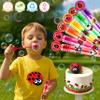 Ladybug Party Favors for Kids - 24 Pack Mini Bubble Wands view 2