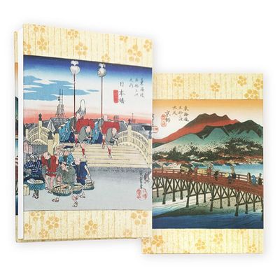 Expressionsha Goshuincho Hiroshige Nihonbashi Sanjoohashi 30-088