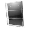 Abaodam Sports Card Display Stand Acrylic Wall Hanging Box for Baseball Basketball Hockey Cards Office Accessory view 1