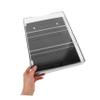 Abaodam Sports Card Display Stand Acrylic Wall Hanging Box for Baseball Basketball Hockey Cards Office Accessory view 4