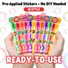Hero Party Favors for Kids  24PCS POW BAM ZAP Mini Bubble Wands, Great for Birthday Supplies, Piata Fillers, Goodie Bags & Classroom Rewards view 4