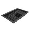 BESTonZON Chips Capacity Acrylic Poker Chip Tray Neatly Organized Storage Portable Box for Gaming Household Poker Holder view 1