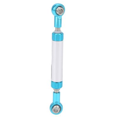 Adjustable Aluminum Alloy Servo Steering Link Rod for Axial SCX10 1/10 RC Crawler, Enhances Performance and Stability, Easy Installation (70-76mm)
