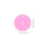 BESTonZON 100pcs Game Counting Chips Mahjong Chip Tokens Betting Poker Gambling Tokens view 2