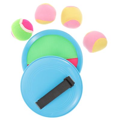 Mipcase Ball Toss Catch Sticky Sucker Racket Family Outdoor Interactive Toy for Boys and Girls and Adults