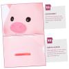 Abaodam Cartoon Shaped Piggy Bank Vinyl Storage Jar Fun Savings Container for Boys and Girls Birthday for Non-breakable and Safe Design view 2