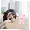 Abaodam Cartoon Shaped Piggy Bank Vinyl Storage Jar Fun Savings Container for Boys and Girls Birthday for Non-breakable and Safe Design view 3