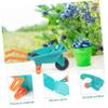 Kisangel 1set Gardening Tools for Boy Girl Outdoor Planting Kit Lightweight and for Beach and Garden Fun for Flower and Vegetable Planting view 4