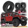 1.3''Soft Rubber Crawler Tires (4PCS) for 1/24 1/18 SCX24 TRX4M AX24 FCX24 FCX18 RC Crawler Car (Style A) view 2