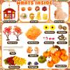 Bbiamsleep Thanksgiving Sensory Bin, 76 Pcs Fall Sensory Bin Items Fall Sensory Sandboxes Accessories view 2