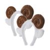 BESPORTBLE 2pcs Sheep Horn Headband Adorable Cartoon Hair Accessories for Makeup Parties and Holidays Comfortable Material for Women and Girls view 1