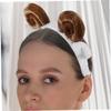 BESPORTBLE 2pcs Sheep Horn Headband Adorable Cartoon Hair Accessories for Makeup Parties and Holidays Comfortable Material for Women and Girls view 3