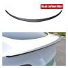 Real Carbon Fiber 2018-2025 Compatible For Tesla Mode Y Trunk Wing Spoiler High Quality Dry Carbon Fiber Original Car Spoiler Accessories(Matte) view 2