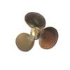 26mm Three-Blade Brass Right Hand Propeller for RC Boats, M3 Shaft Hole (1PC) view 1