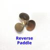 26mm Three-Blade Brass Right Hand Propeller for RC Boats, M3 Shaft Hole (1PC) view 2
