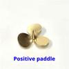 32mm Three-Blade Brass Left Hand Propeller for RC Sailboats, M3 Shaft Hole (1PC) view 2