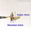 32mm Three-Blade Brass Right Hand Propeller for RC Sailboats, M3 Shaft Hole (1PC) view 4