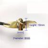 50mm Four-Blade Copper Right Hand Propeller for RC Boats, M4 Shaft Hole (1PC) view 4