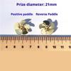 21mm Five-Blade Brass Left Hand Propeller for RC Boats, 2mm Shaft Hole (1PC) view 2