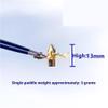 21mm Five-Blade Brass Left Hand Propeller for RC Boats, 2mm Shaft Hole (1PC) view 4