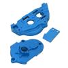 Aluminum Transmission Gearbox Kit High Performance Lightweight for ARRMA Granite SENTON 1/10 RC Vehicle (Blue) view 4