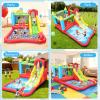 AKEYDIY Inflatable Bounce House for Kids 3-12, Bouncy House with Slide, Trampoline, Ball Pit/Pool, Basketball Hoop, Target, Climbing Wall, Water Cannon, Blower Included, Upgradeable view 2