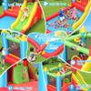 AKEYDIY Inflatable Bounce House for Kids 3-12, Bouncy House with Slide, Trampoline, Ball Pit/Pool, Basketball Hoop, Target, Climbing Wall, Water Cannon, Blower Included, Upgradeable view 3