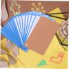 Angoily 120sheets Diy Lined Flashcards with Binder Ring Blank Word Cards for Study Note-taking and Daily Use Smooth Surface for Writing and Creativity for School and Office view 2