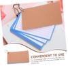 Angoily 120sheets Diy Lined Flashcards with Binder Ring Blank Word Cards for Study Note-taking and Daily Use Smooth Surface for Writing and Creativity for School and Office view 4