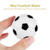 Toddmomy 1set Mini Soccer Ball and Gold Trophy Cake Topper Set, Plastic Football Party Decorations for Kids Birthday Baby Shower Sports Themed Cake Dollhouse Accessories view 4