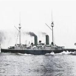 MRY-SFW WM03539 1/700 Chilean Dome Armored Cruiser Esmeralda