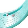 Balance Board for Kids, Wobble Board Balancing Trainer Sensory Motor Development Play Gym Fitness Equipment (Mint Green) view 4