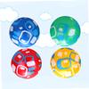 SUPVOX 4 Pack Inflatable Stretch Balls for Boys and Girls Bouncing Safe PVC Fun Patterns 22cm Compact for Storage Outdoor Fun view 3