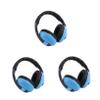 balacoo 3pcs Noise Reduction Earmuffs for Boy Girl Hearing Headphones Comfortable Design for Sleep Travel and Loud Environments Lightweight and Compact for Newborns view 1