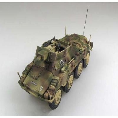 Sd.Kfz. 234/3 Armored Vehicle 1st Panzer Division, Hungary (1945) German Army 1/72 Diecast Model by Panzerstahl PZS-88015