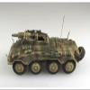 Sd.Kfz. 234/3 Armored Vehicle 1st Panzer Division, Hungary (1945) German Army 1/72 Diecast Model by Panzerstahl PZS-88015 view 2