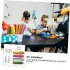 BESTonZON 1set DIY Kaleidoscope Making Kit of Kaleidoscope Materials for Boy Girl Random Colors Creative Craft for Parties and Educational Fun view 3