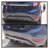 Car Rear Bumper Lip Diffuser Spoiler Rear Side Splitters Flaps Compatible For Ford Fiesta 08-17 Chassis Spoiler Deflector Durable Protector view 2