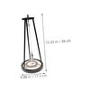 Toddmomy Creative Newton Sand Pendulum Unique Metal Desktop Decoration for Modern Office Home Decor Stress Relief and Educational Friends and Family view 2