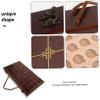 DECHOUS 1set Wooden Xiangqi Chess Set Dual-Function Storage Board Portable Travel Design for Chinese Chess Enthusiasts Elegant Aesthetic Craftsmanship for Skill Levels view 3