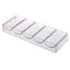 Hohopeti Acrylic Poker Chip Organizer Transparent Chips Storage Box with Classified Compartments for Easy Organization Great for Parties and view 1