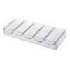 OFFIGAM Transparent Poker Chip Storage Box Visible Chip Organizer for Easy Access Eco-Friendly Acrylic Design for Game and Tournaments view 1