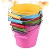 BCOATH 6pcs Boys and Girls Sand Bucket Creative Tinplate Toy Buckets for Random Colors Lightweight and for and Sandbox Activities view 3