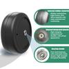 2Pack 8.6''/22CM Solid Rubber Tires for Power Wheels Electric Drift Crazy Cart Front Wheel Upgrade,1.2cm/0.47in Aperture Go Kart Tires for Kids Ride on Toys Car Replacement Parts(8.6inch tires) view 3
