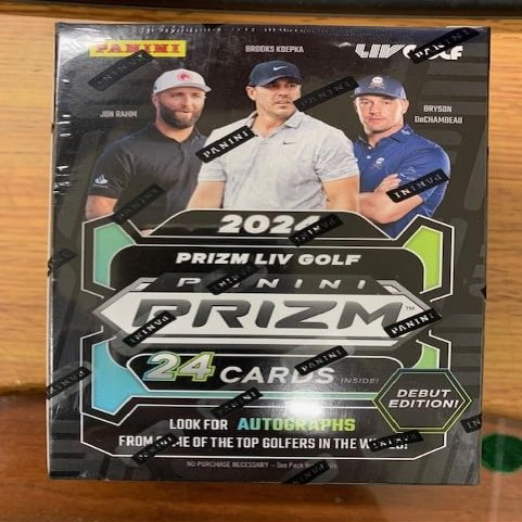 2024 Panini PRIZM LIV Golf Debut Edition Trading Cards Blaster Box