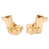 Brass Rear Axle Portal Housing Cover Set Improve Performance Rear Outer Portal Housing Set RC Car Upgrade Part view 2