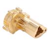 Brass Rear Axle Portal Housing Cover Set Improve Performance Rear Outer Portal Housing Set RC Car Upgrade Part view 3