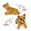 ABOOFAN Puppy Shaking Figurine for Car Dashboard and Home Office Decor Cute Dog Ornament for Vehicle and Desk Easy Installation Fun Movement Material view 3