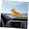 ABOOFAN Puppy Shaking Figurine for Car Dashboard and Home Office Decor Cute Dog Ornament for Vehicle and Desk Easy Installation Fun Movement Material view 4